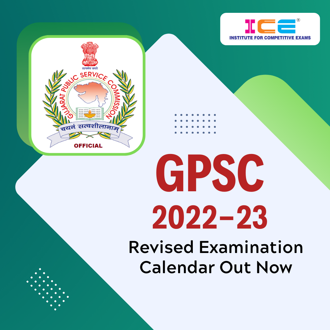 GPSC 2022-23 Revised Examination Calendar